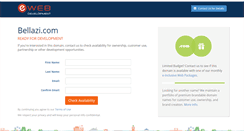 Desktop Screenshot of bellazi.com